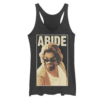 Большие солнцезащитные очки Lebowski Abide для юниоров, майка с рисунком Stare Licensed Character