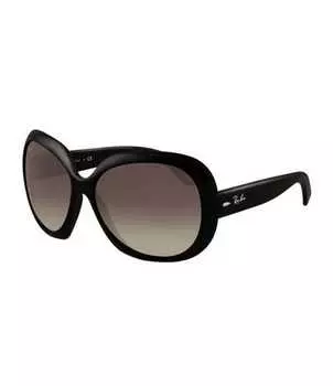 Большие солнцезащитные очки Ray-Ban Jackie Ohh II с градиентными линзами, черный