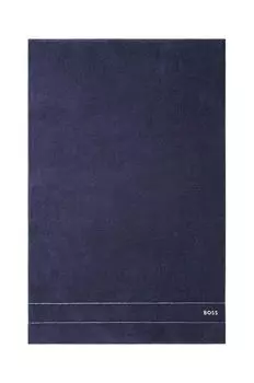 Большое хлопковое полотенце 100 х 150 см BOSS Boss, темно-синий
