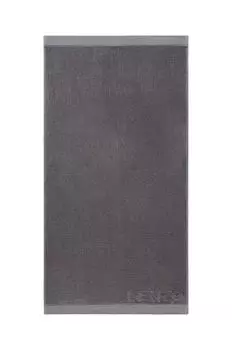Большое хлопковое полотенце Iconic Gris 92x150см Kenzo, серый