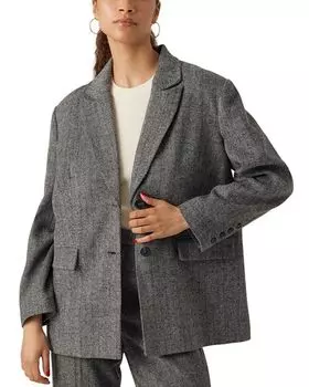 Большой блейзер Lizzie Vero Moda, цвет Gray