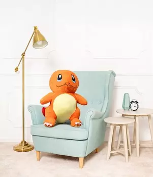 Большой большой плюшевый мишка Чармандер, плюшевая мягкая игрушка, 60 см, покемоны Mi Gustaw