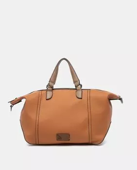 Большой боулинг в сочетании с переработанными материалами коричневого цвета Abbacino, коричневый