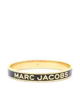 Большой браслет-бэнгл The Medallion Marc Jacobs, черный
