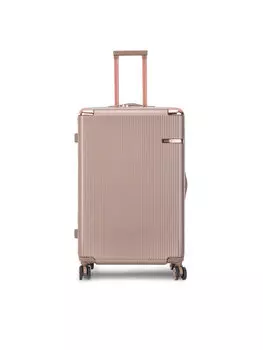 Большой чемодан Semi Line, коричневый