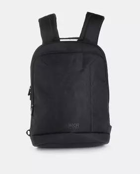 Большой черный рюкзак с передним карманом. Munich, черный