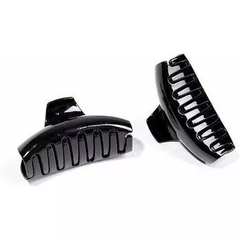 Большой черный зажим Inca