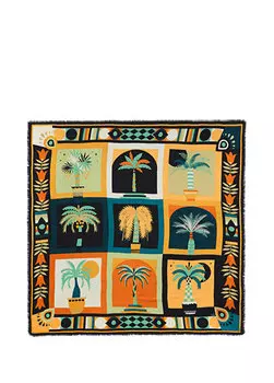 Большой черный женский шарф beldi Wild