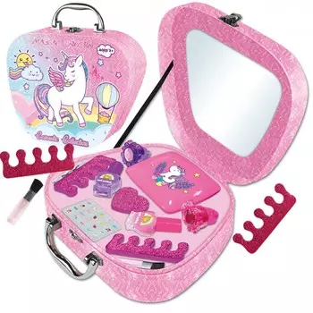 Большой футляр для косметики Чемодан для макияжа для ногтей Набор для макияжа Inna marka