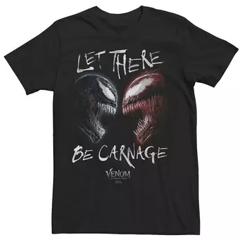 Большой и высокий Marvel Venom: Let There Be Carnage и футболка Venom Showtime VS, черный