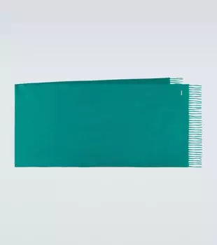 Большой кашемировый шарф Loro Piana, зеленый