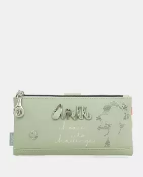 Большой кошелек Anekke Alma RFID, зеленый