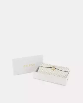Большой кошелек Arlena с логотипом Guess, белый
