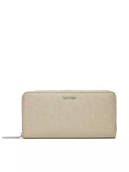 Большой кошелек Calvin Klein, серый