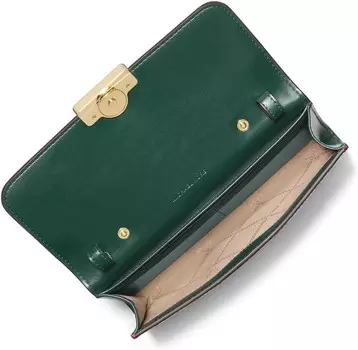 Большой кошелек через плечо на цепочке Michael Kors Tribeca, Bosco