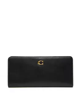 Большой кошелек Coach, черный