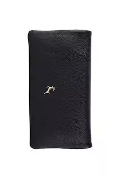 Большой кошелек для утренника из натуральной кожи «Liberty» Ashwood Leather, черный