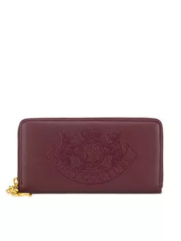 Большой кошелек Juicy Couture, бордо