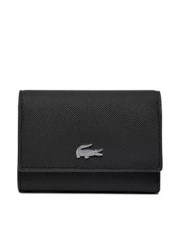 Большой кошелек Lacoste, черный