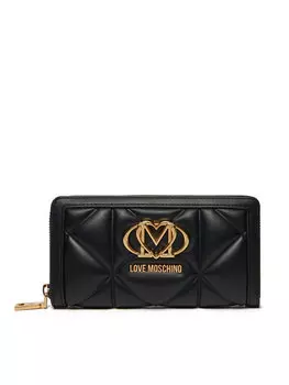 Большой кошелек LOVE MOSCHINO, черный