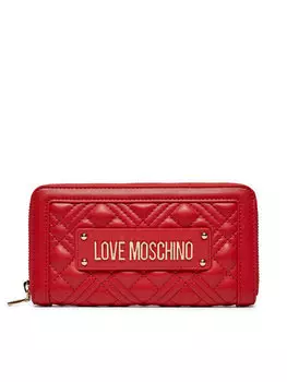 Большой кошелек Love Moschino, красный