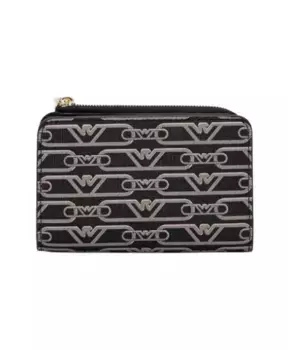 Большой кошелек-массив Emporio Armani, черный