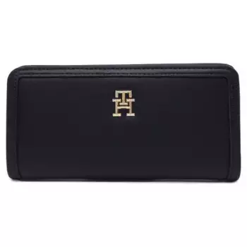 Большой кошелек-монотип. Tommy Hilfiger, синий