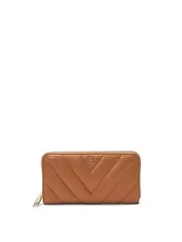 Большой кошелек на молнии Victoria'S Secret, коричневый