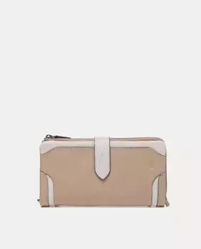 Большой кошелек Oceans Diary из верблюжьей кожи Abbacino, коричневый