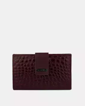 Большой кошелек Pielnoble, цвет Burdeos