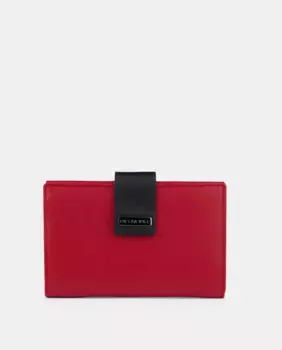 Большой кошелек Pielnoble, красный