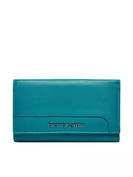 Большой кошелек Pierre Cardin, бирюзовый