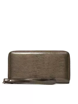 Большой кошелек Pierre Cardin, коричневый