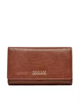 Большой кошелек Puccini, коричневый