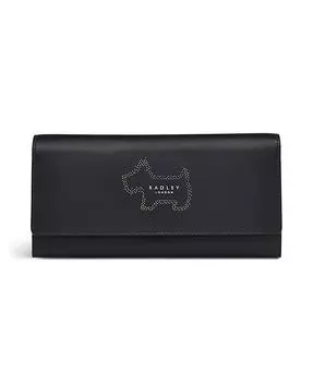 Большой кошелек с клапаном Radley Mini Dot Dog Radley London, черный