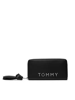 Большой кошелек Tommy Jeans, черный