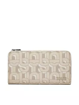 Большой кошелек Tous, бежевый