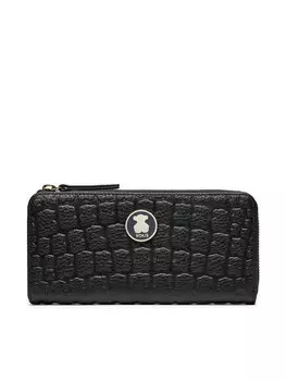 Большой кошелек Tous, черный