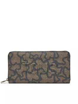 Большой кошелек Tous, коричневый