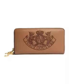 Большой кошелек Twig на молнии. Juicy Couture, бежевый