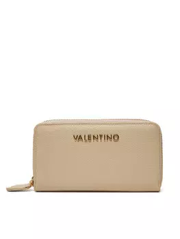 Большой кошелек Valentino, бежевый