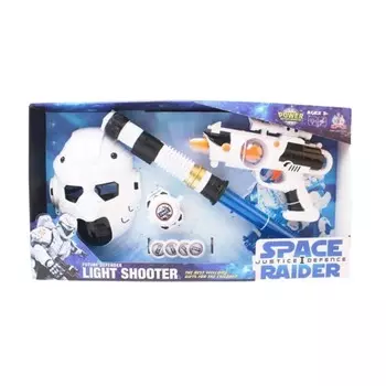 Большой Космический Набор Пистолет-Маска Звук Световой Масок Война Веселая Inna marka