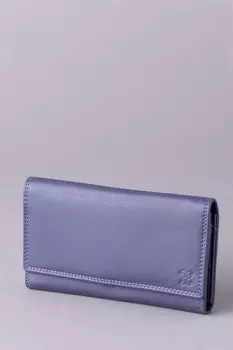 Большой кожаный кошелек Lakeland Lakeland Leather, фиолетовый