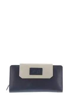 Большой кожаный кошелек "Посольство" Storm, черный