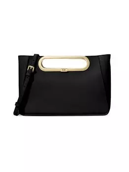 Большой кожаный трансформируемый клатч челси MICHAEL Michael Kors, черный