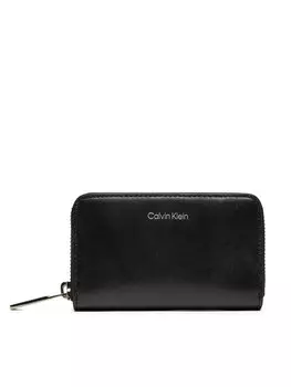 Большой мужской кошелек Calvin Klein Ck Glow Short Z/A 4cc W/Coin K50K512705, черный