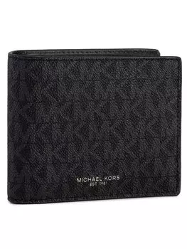 Большой мужской кошелек Greyson 39F9LGYF5P Michael Kors, черный