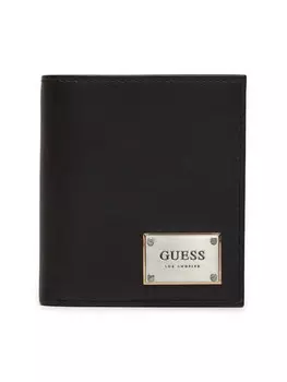 Большой мужской кошелек Guess, черный