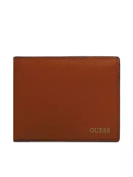 Большой мужской кошелек Guess, коричневый
