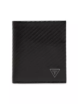 Большой мужской кошелек Guess Mito SMMTCL LEA22, черный